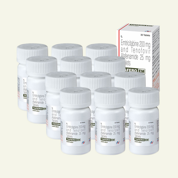 PrEP TAFERO EM（Hetero）12ボトル／360錠